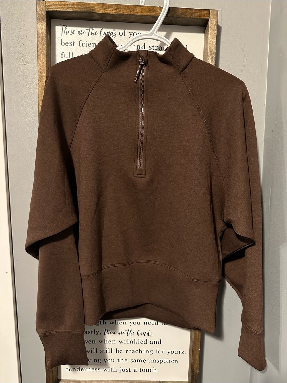 Women’s yoga 1/4 zip pullover